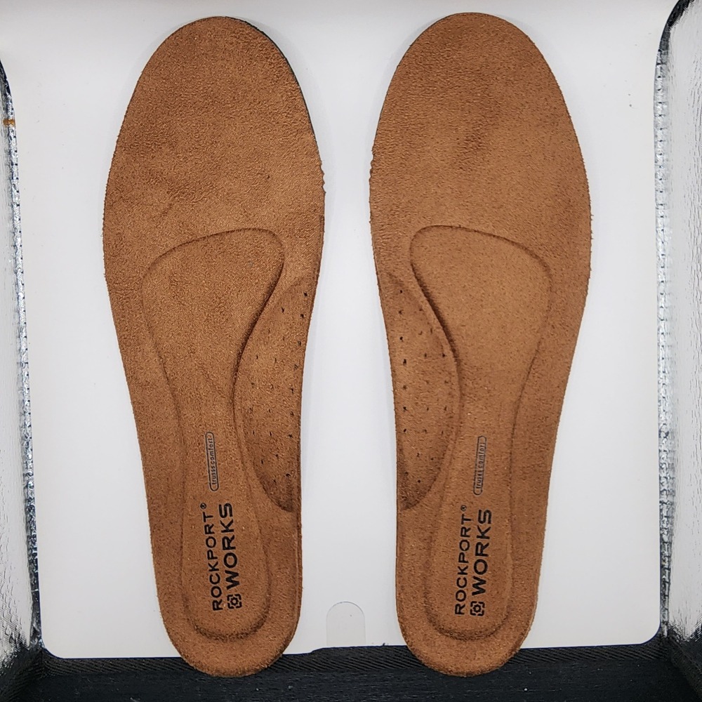 Rockport Works Insoles Womens 7-8 Brown Tru3ss Comfort Replacement EM5288‎
